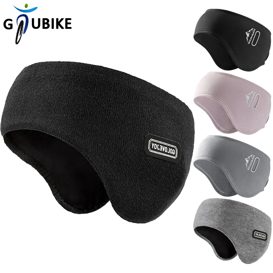 GTUBIKE Winter Sport Headband Ear Warmer Skiing Hiking Cycling Workout Climbing Outdoor Fleece Warmth Cold-Proof Ear Protection