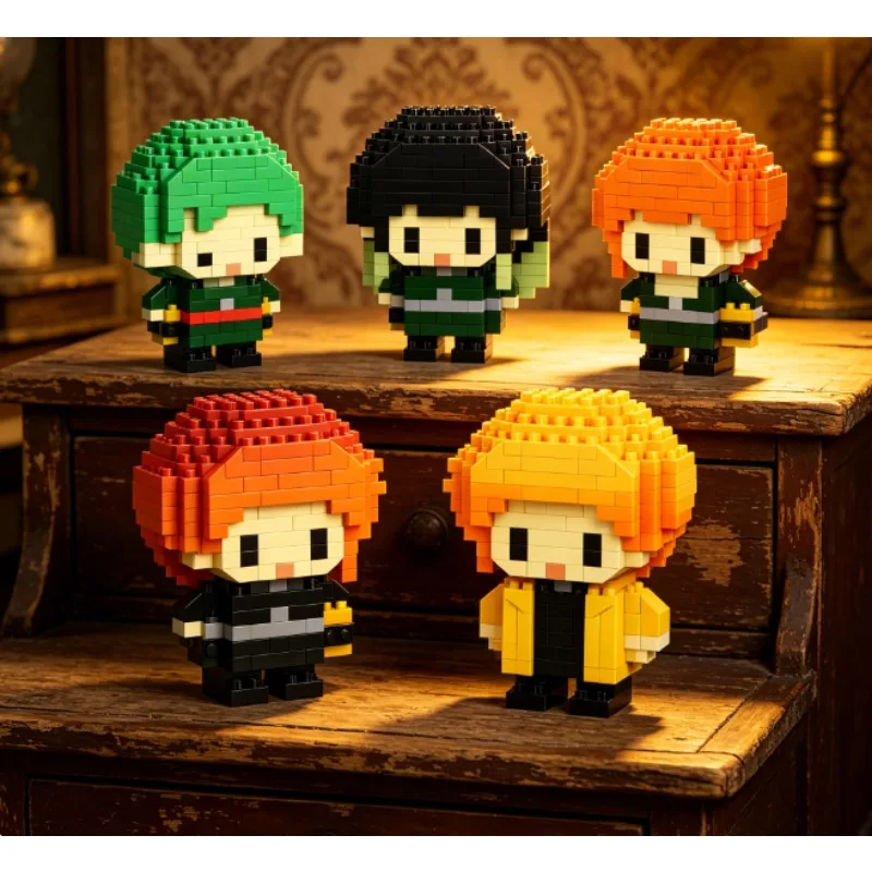 Deman Slayar Lega Kimetsu no Yaiba Bausteine Tomioka Giyuu Figur Kamado Tanjirou Japanische Anime-Bausteine Spielzeug