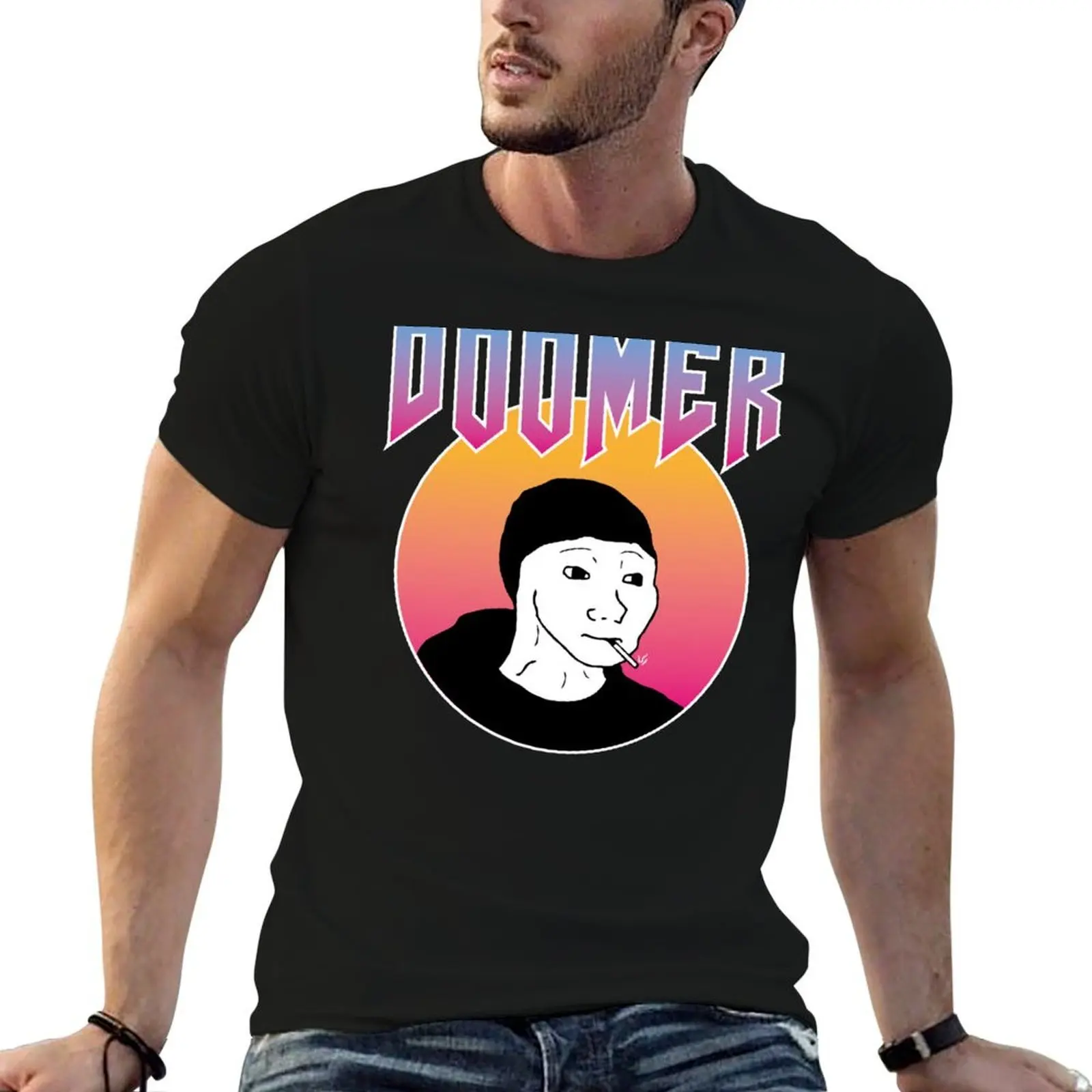 

Doomer T-Shirt man graphic t shirt t shirts for man pack white t shirts for man graphic tees T-shirt