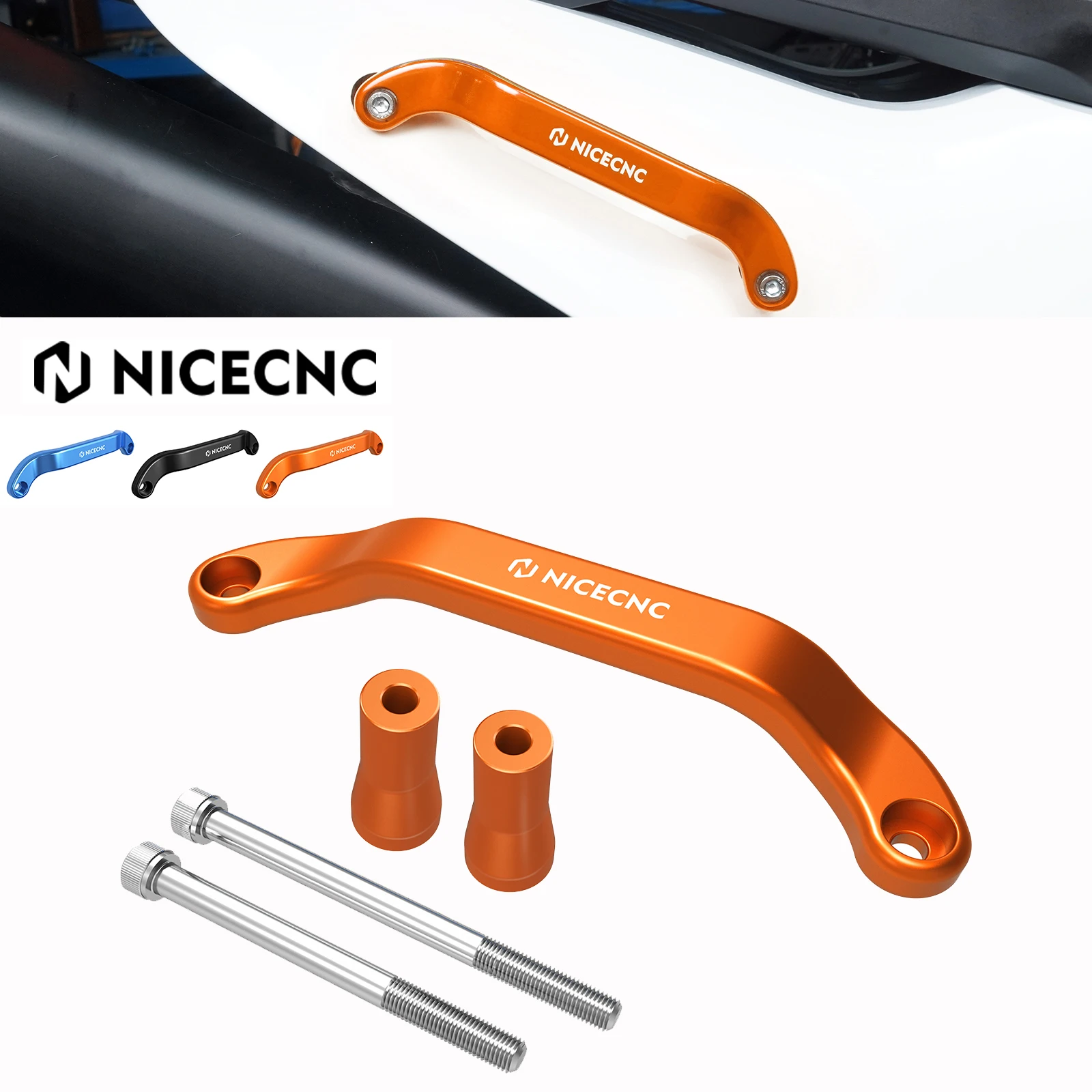 

For ktm 2024 exc 300 Forged Rear Grab Handle For KTM 125-500 250 300 XC SX XCF SXF 23-24 125-500 EXC EXCF XCW 2024 SMR 450 2023