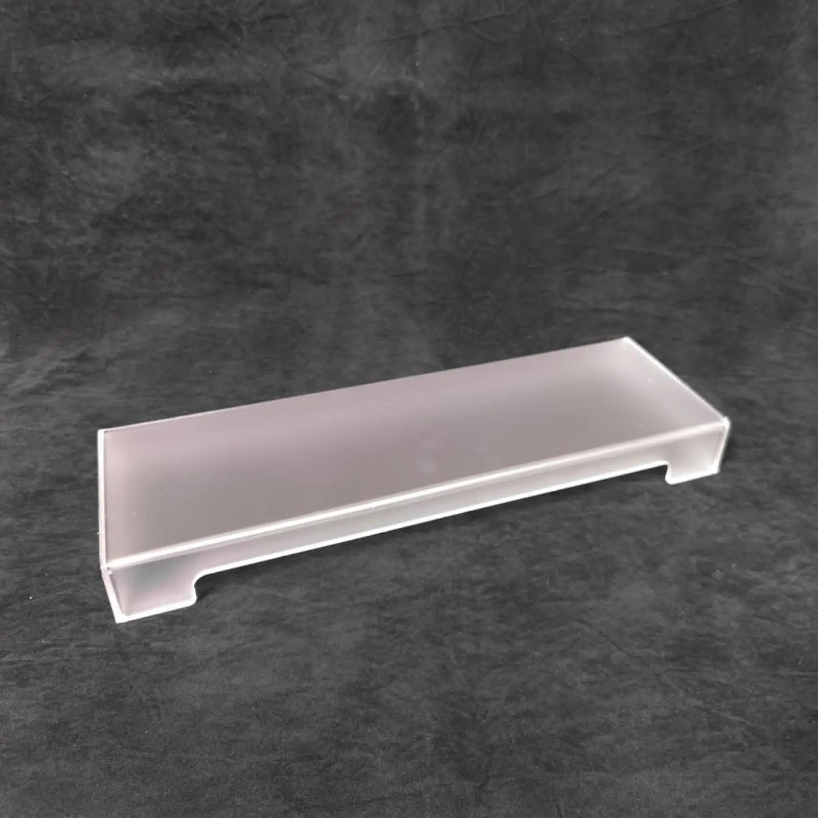 Acrylic Keyboard Dust Cover with Outlet Hole Modern Computer Protective Case for Desktop Laptop Storage