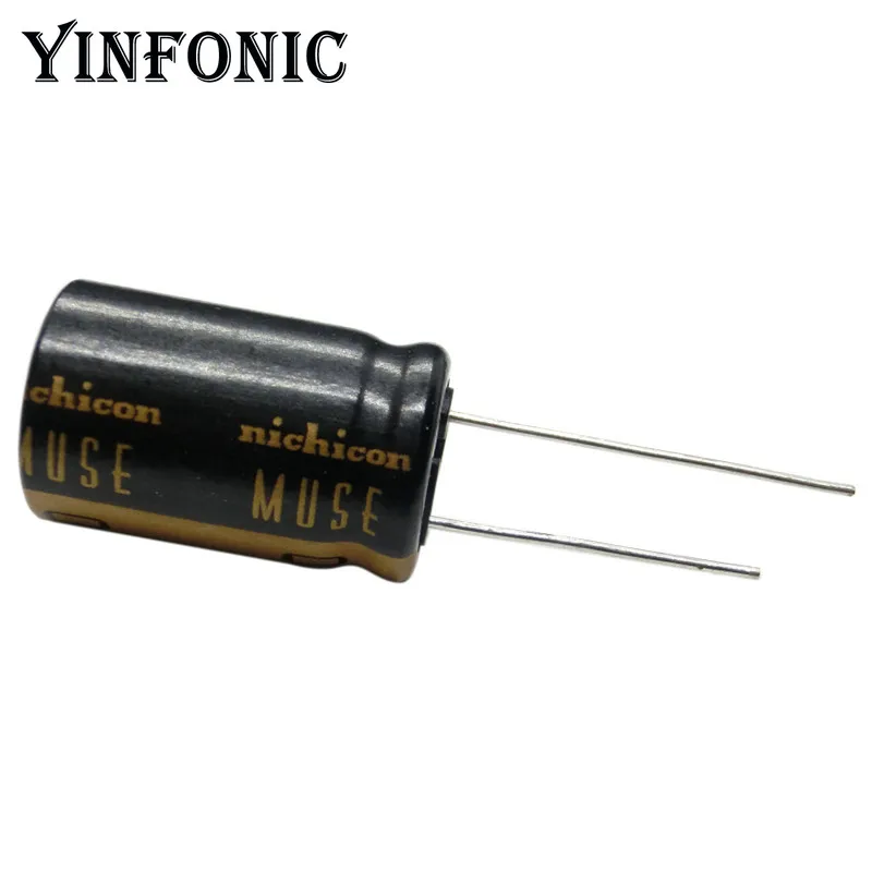 5 Buah/20 Buah Seri Nichicon MUSE KZ Jepang 25V470UF 16X25Mm Kapasitor Elektrolit Audio Kaki Tembaga