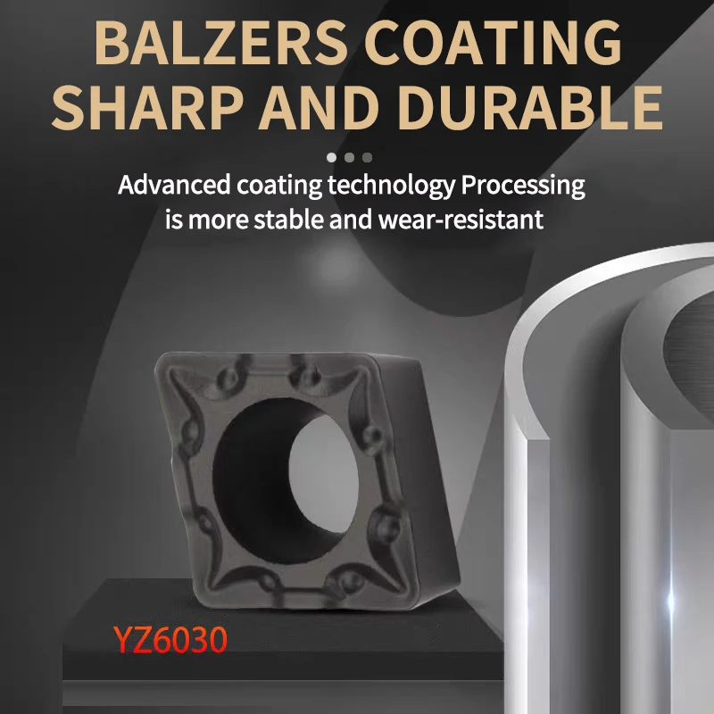 

Rhombic CNC lathe tool grain boring insert CCMT060204, single-sided tool grain edge length 6mm inner hole tool