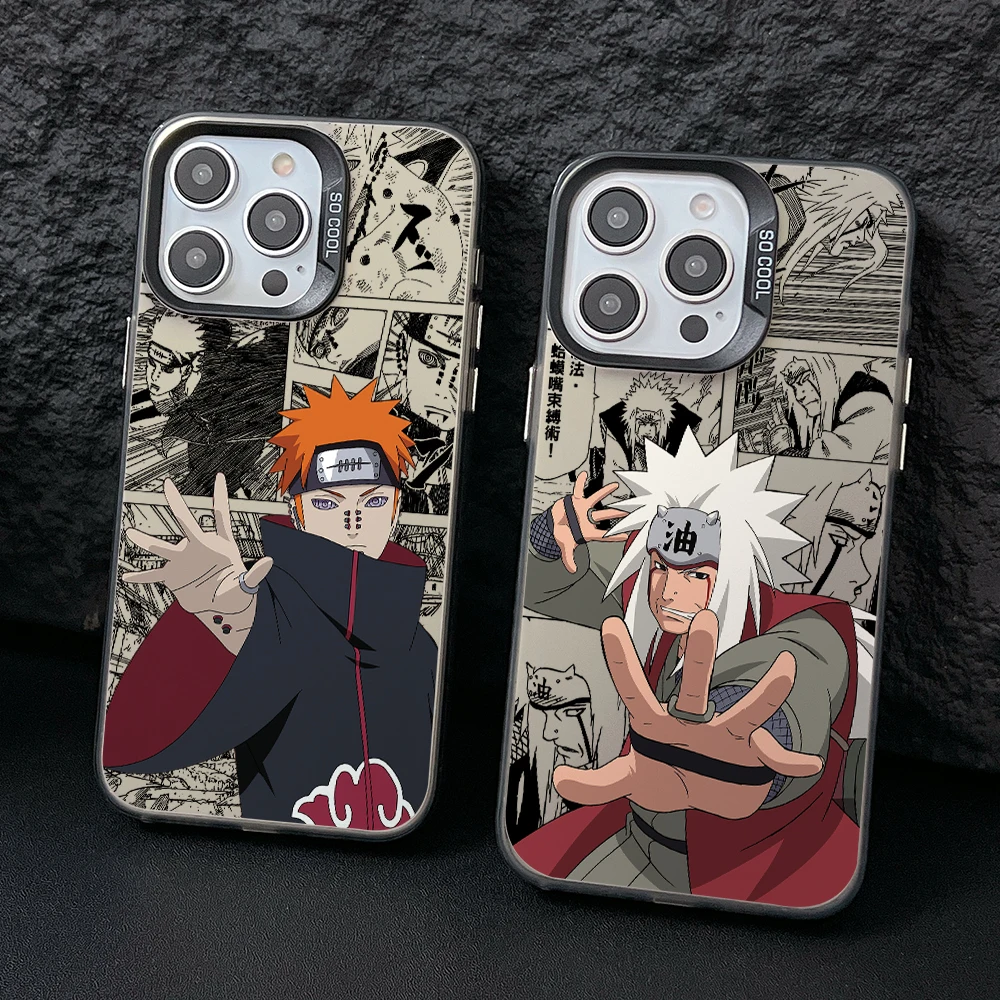 Anime N-NARUTOs Characters Phone Case for Xiaomi Redmi 14C 13C 12C 13 12 10 A1 A2 A3 9T 9A K60 K40 4G 5G Anti Fall Matte Cover