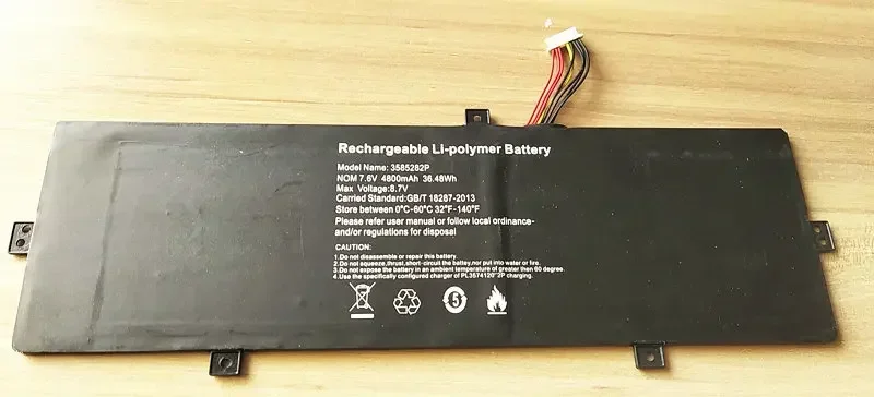 

Stonering New Original High Quality 4800mah Battery UTL-4776127-2S with 8 Lines 3585282P