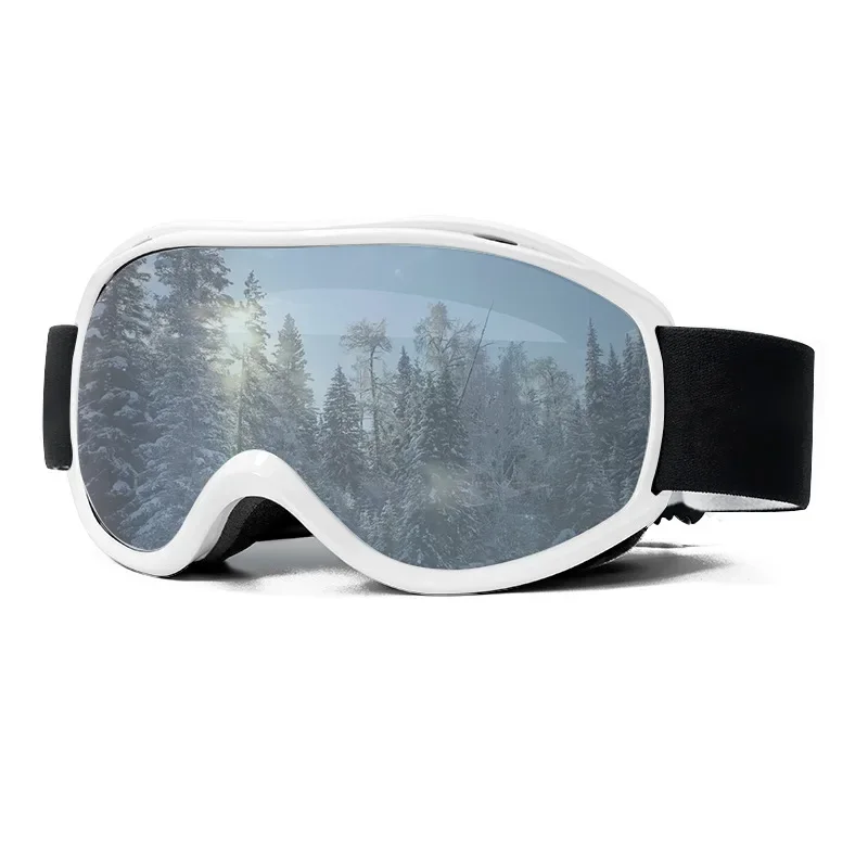 SKI Goggles Anti-Fog Snowboard UV400 Outdoor Sports Snowmobile Ski Mask Men Women glasses with Replacement Lens Free Gifts