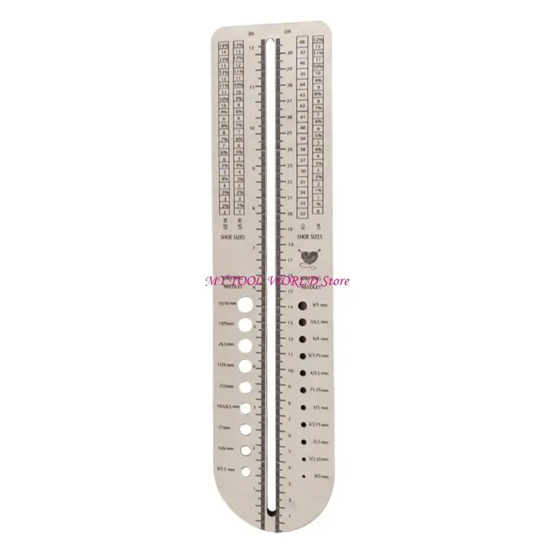 Sock Blockers Sock Ruler Weaving Stocking Display Model Gauges Knitting Socks Weaving Tool for Knitting Sewings A2BB view 5