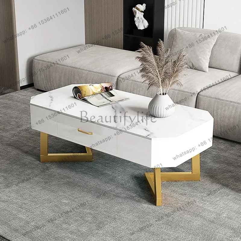 

Luxury Book Coffee Tables Living Room Square Dressing Coffee Tables Service Hall Home Furniture Mesa De Centro De Sala Tabl
