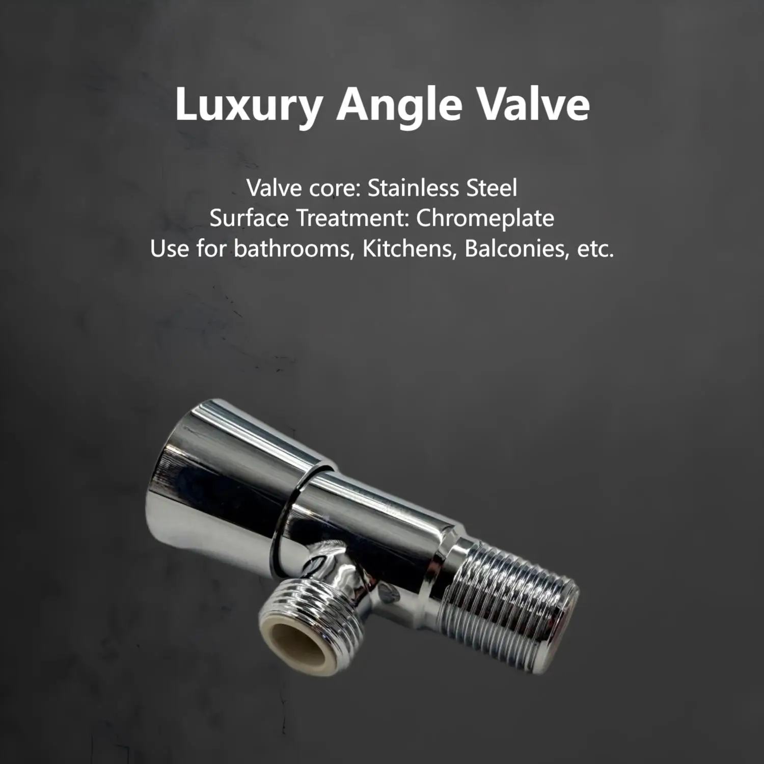 

Роскошный впускной клапан для горячей и холодной воды, угловые клапаны для наполнения унитаза, раковина, водонагреватель, кран для кухни, аксессуары для ванной комнаты