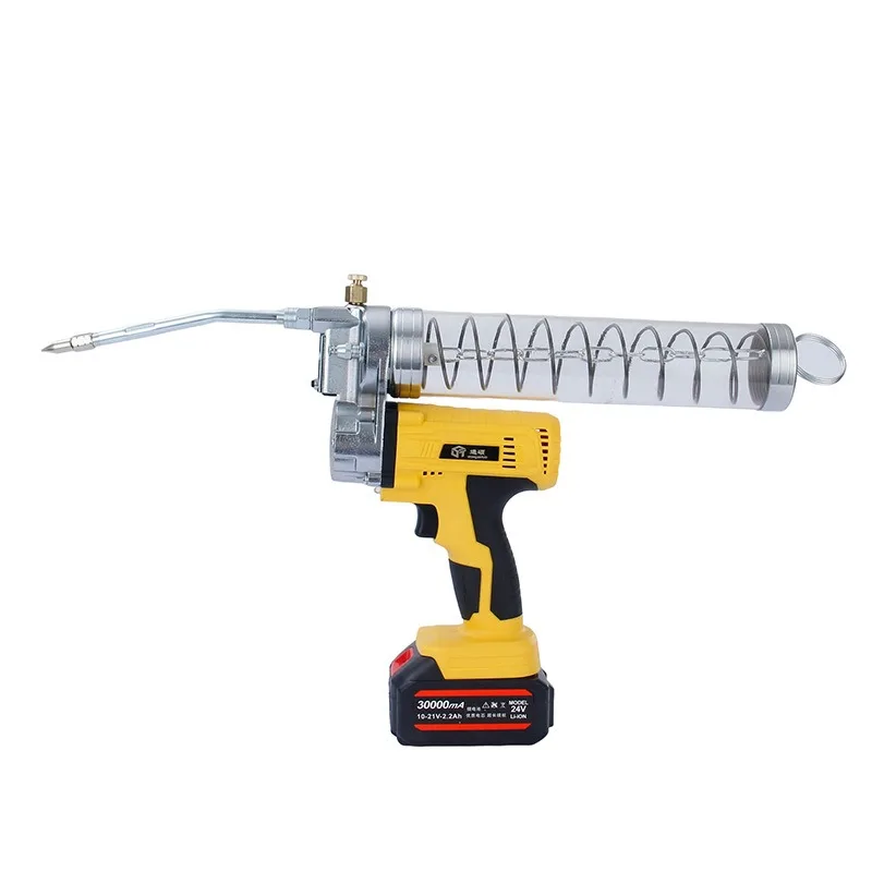 Brushless Electric Grease Gun  Battery Oil Injector Fat Machine Tools for Automobile Bearing Chain Lubrication