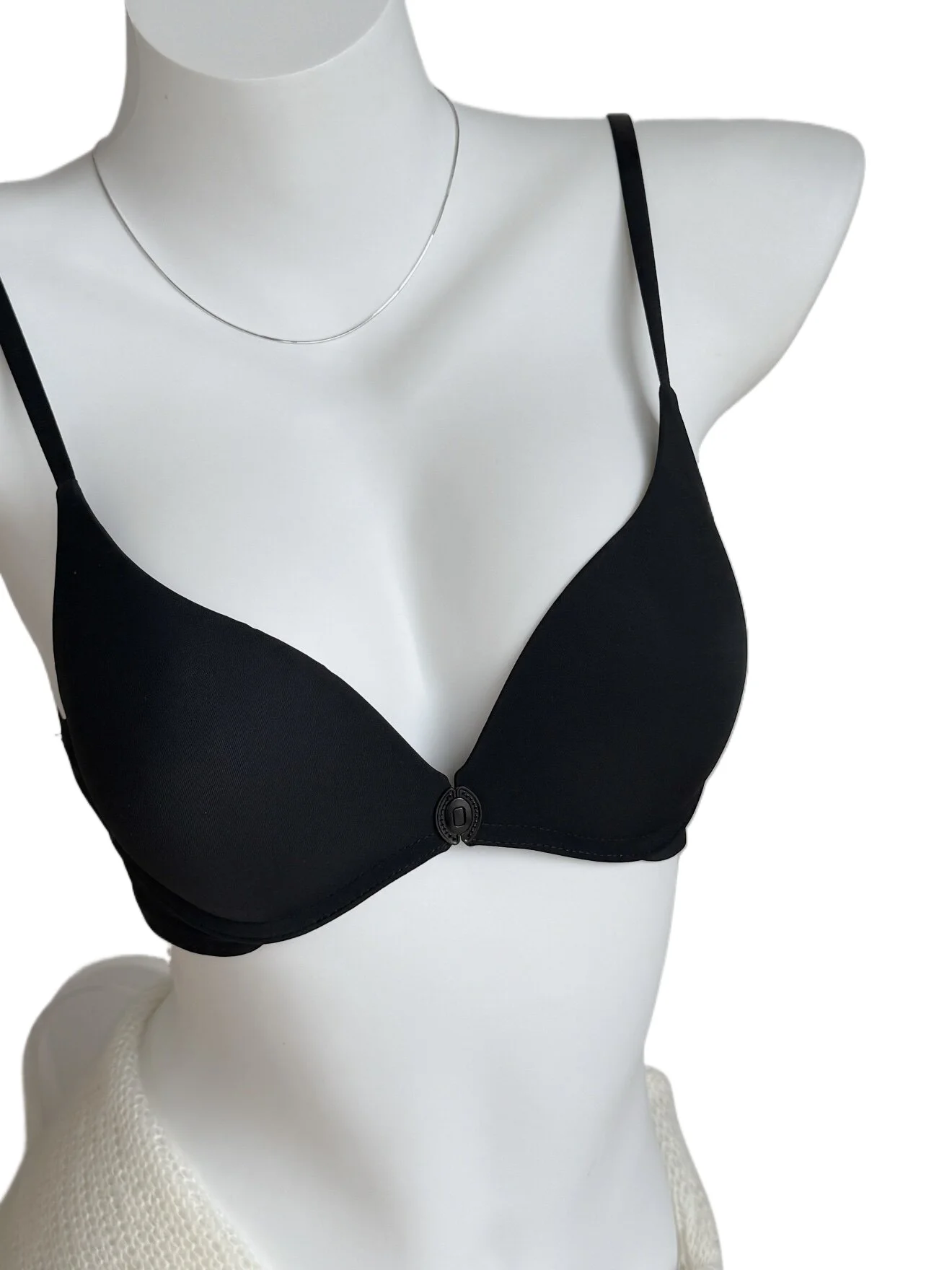 

Sexy Seamless Front-Closure Bra for Women, Wire-Free, Lightly Lined, Push-Up for Small Busts, No Gaps, U-Back & Low Back Design,