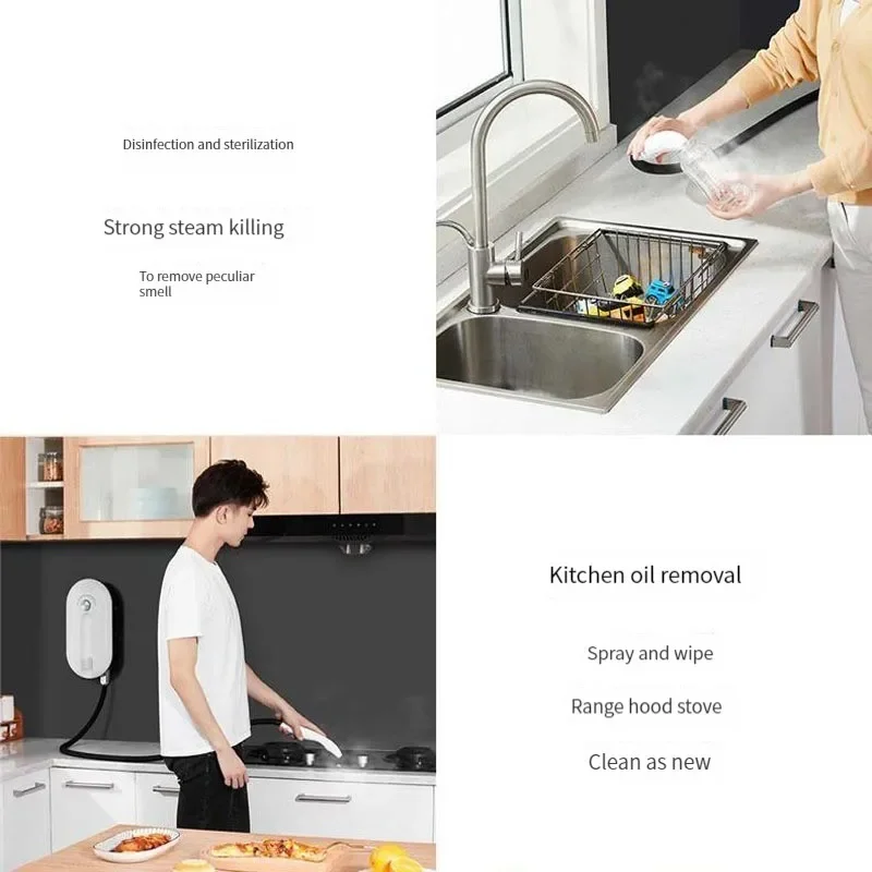 Steam dishwasher Efficient dishwashing Electric portable installation Disinfection High temperature cleaner Sterilization