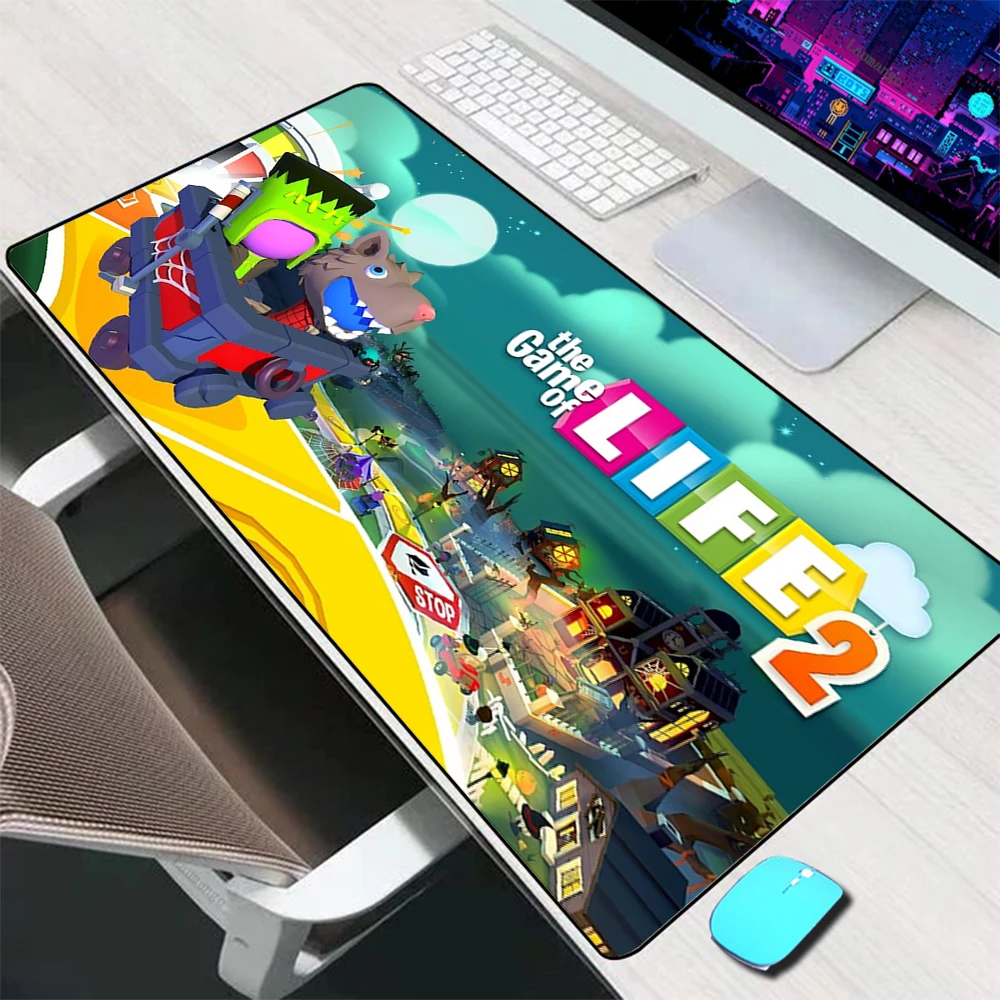 

Коврик для мыши THE GAME OF LIFE 2, большие игровые аксессуары, коврик для мыши, коврик для клавиатуры, настольный коврик, компьютерный коврик для мыши, ПК, геймер, ноутбук, коврик для мыши