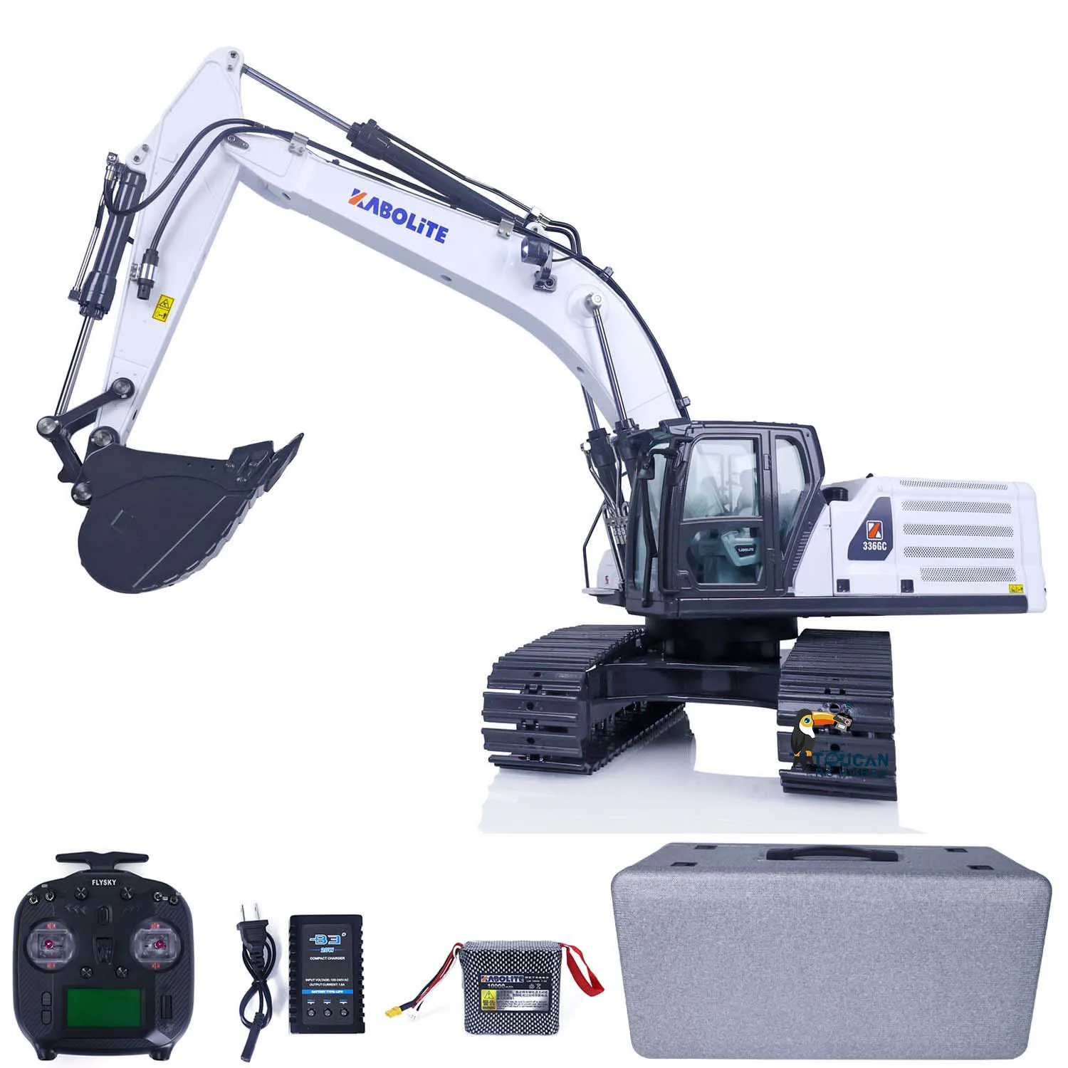 

1/18 RC Hydraulic Excavator Kabolite K961 HUINA Standard Version K336GC Remote Controlled Earth Digger Outdoor Toy Model TH22604