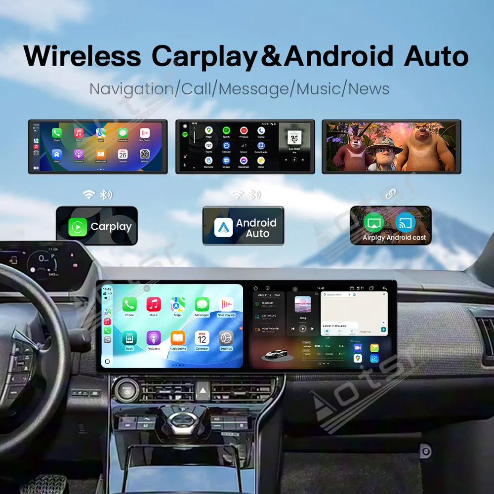 2025 أفضل بائع مزدوج 10.1 ''أندرويد 15 لتويوتا bz4x 2022 سيارة لتحديد المواقع والملاحة CarPlay HD شاشة مشغل وسائط متعددة رئيس وحدة #1