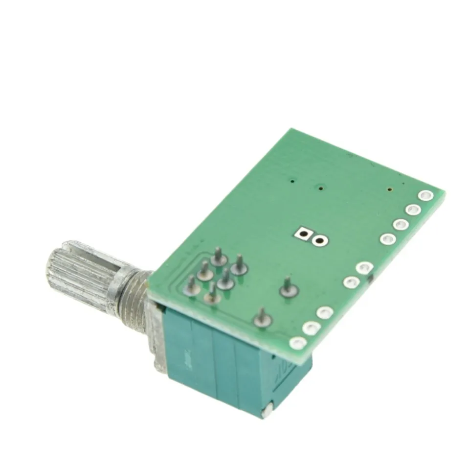 PAM8403 Digitaler Audio-Verstärker-Board 5V 2x3W Klasse D Mini-Stereo-Sound-Verstärkermodul mit Schalter, Potentiometer und Lautstärkeregelung – Detail 4