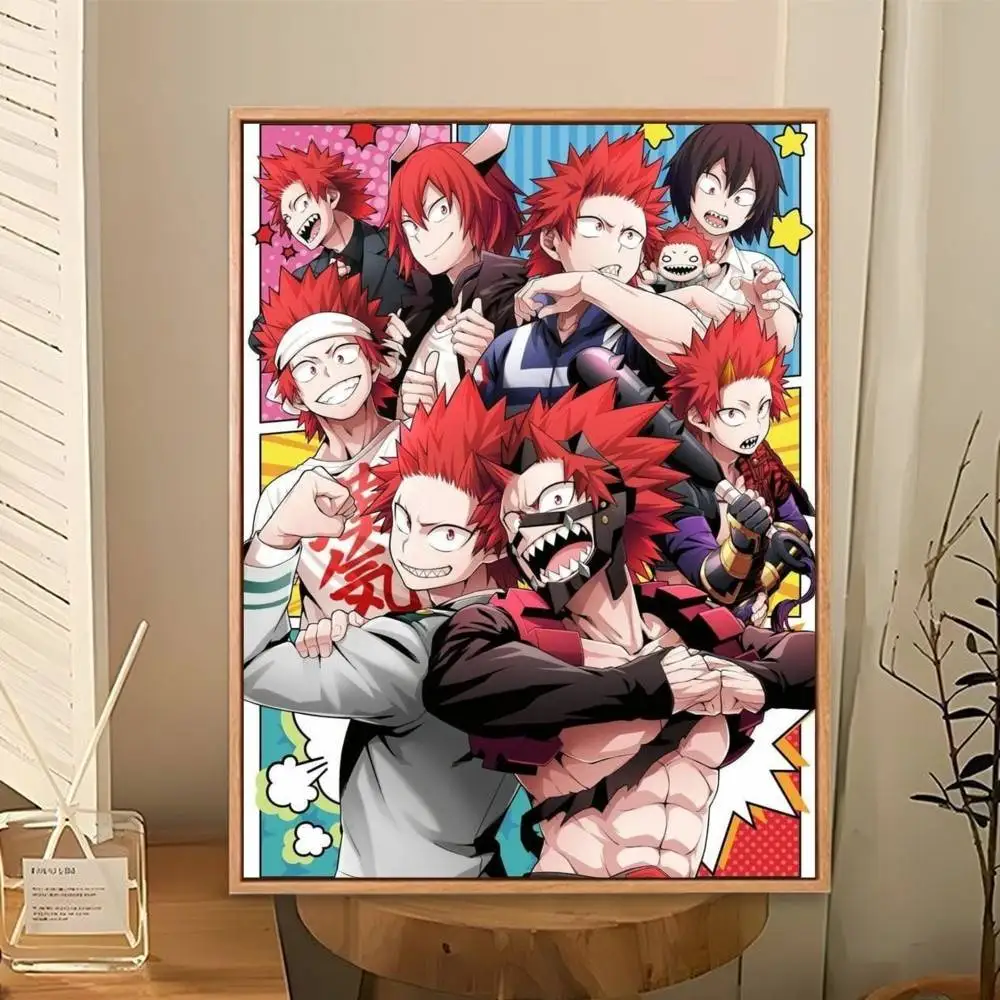 My H-Hero K-Kirishima Poster Perfect Space Sticker Self Adhesive for Office Home Theater Wall Art Decor Fancy Gift