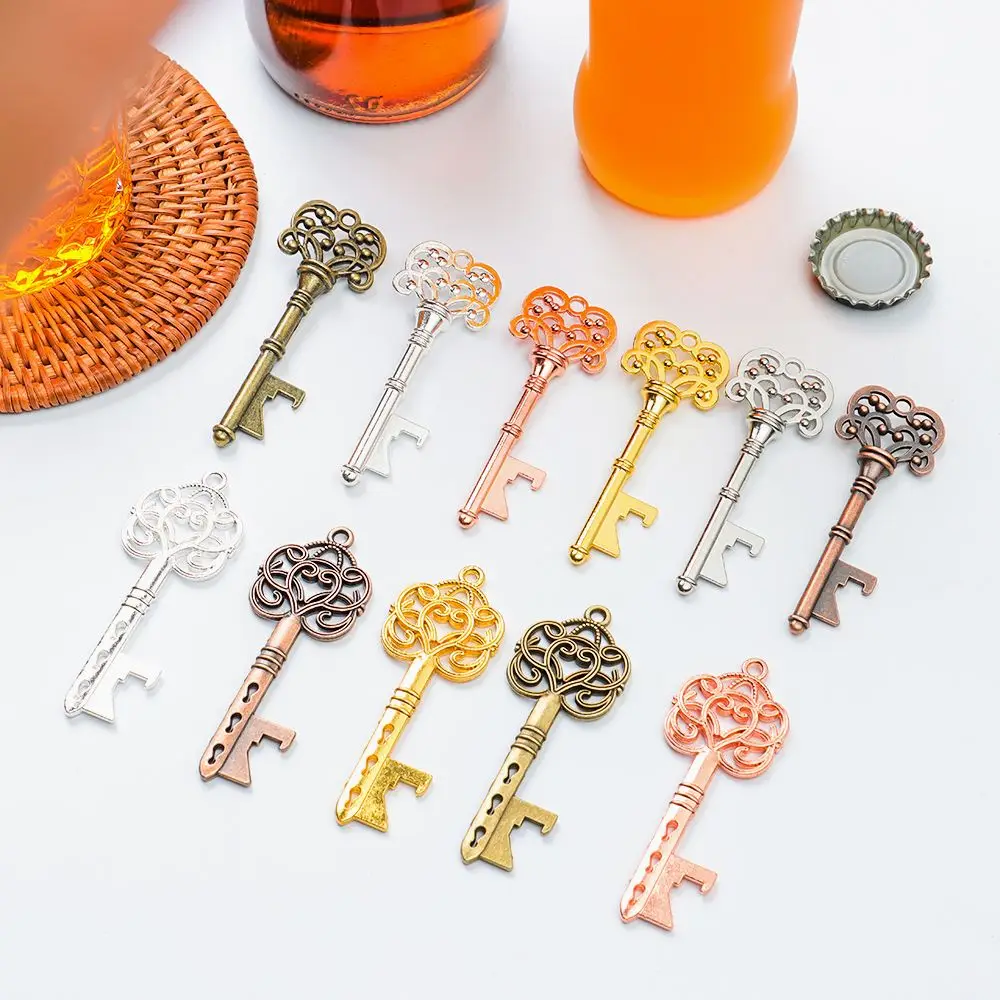 Pendant Party Favor Supplies Festival Souvenir Gift Beer Opener Wedding Decor Wine Keychain Souvenir Key Bottle Opener