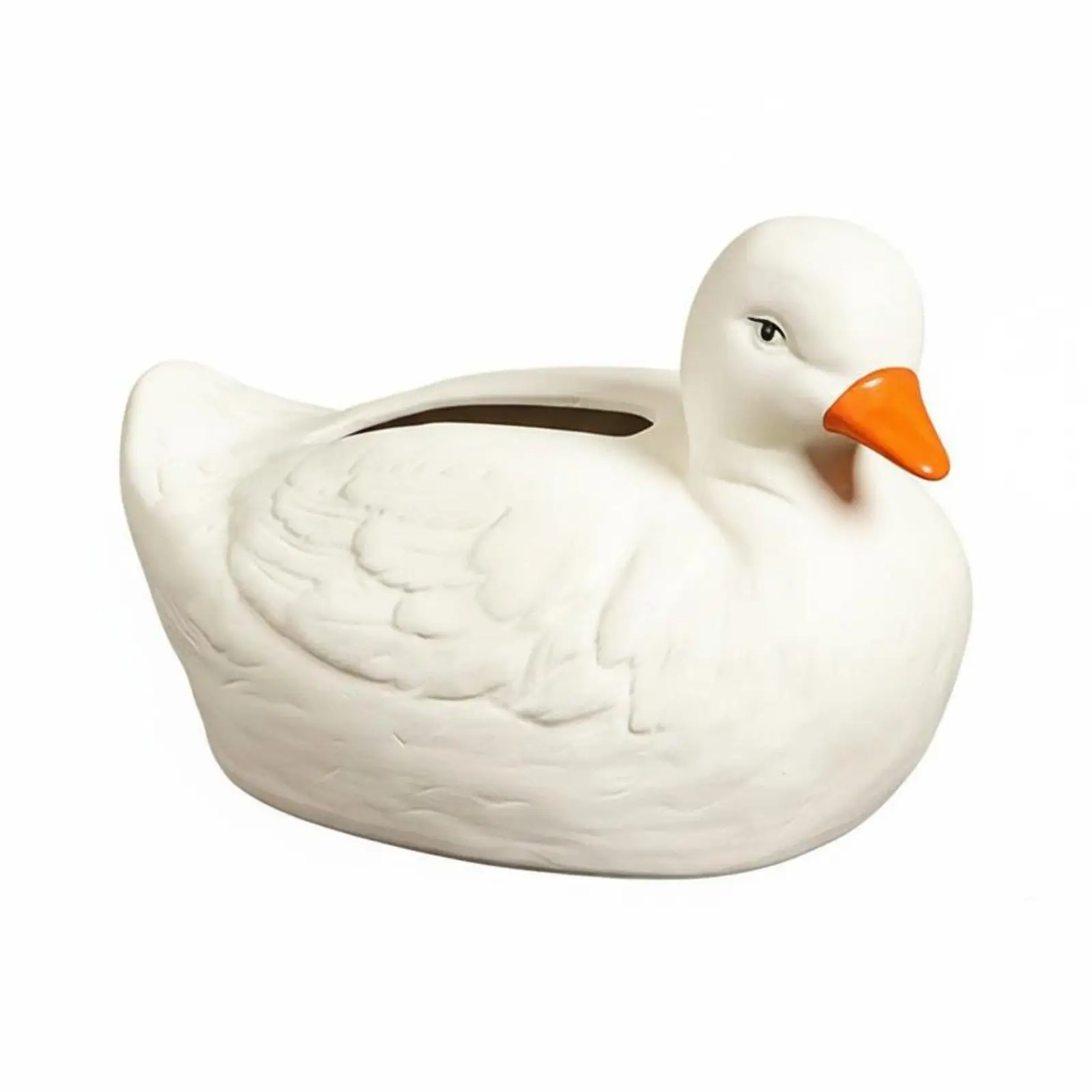 Call Duck Figurine Tissue Box Creative Design Duck Shaped Tissue Box Vivid Shape