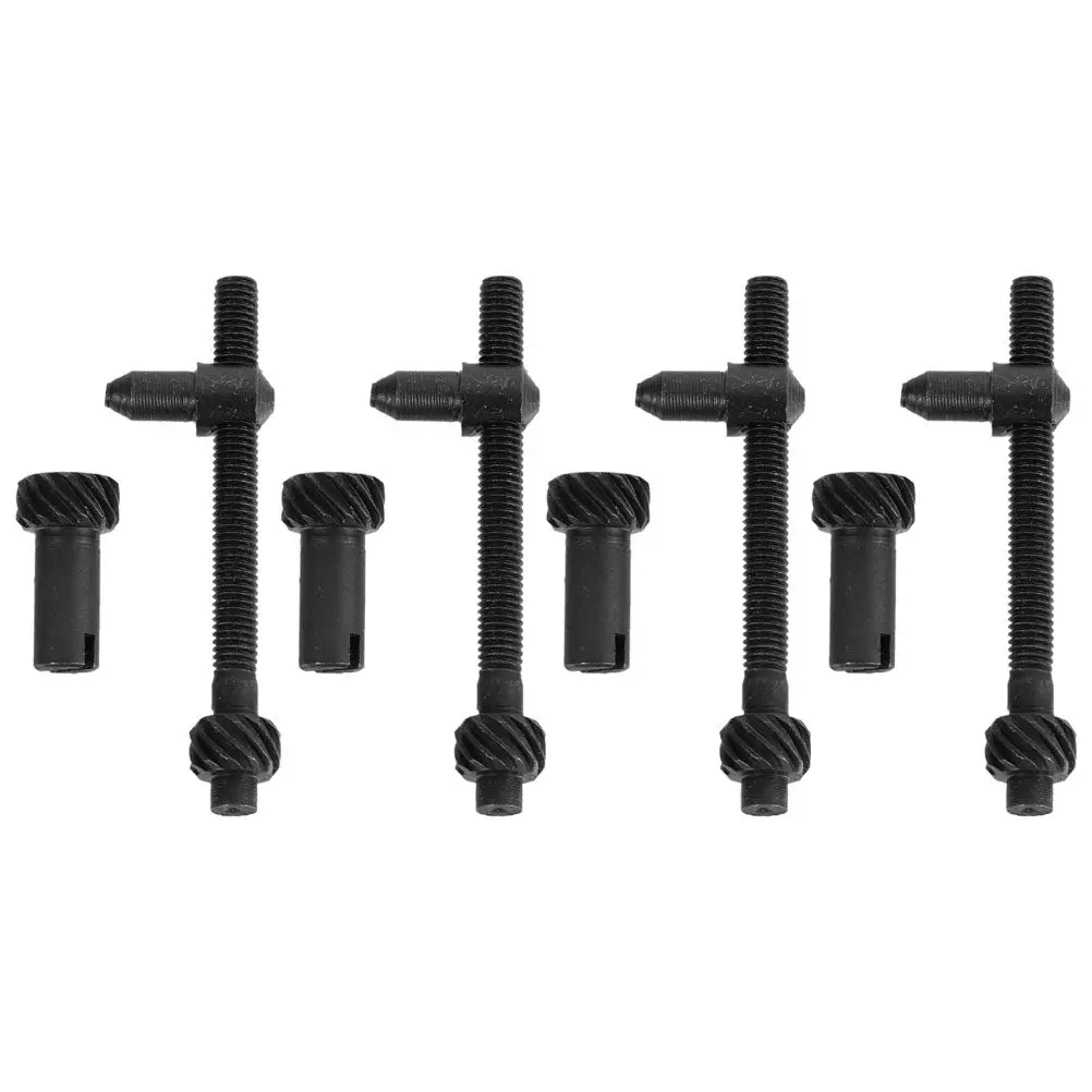 4Sets Chainsaw Adjustment Screws Metal Kits for 45Cc 52Cc 58Cc Chainsaw Chain Tensioner Adjuster Screw Wear Resistant