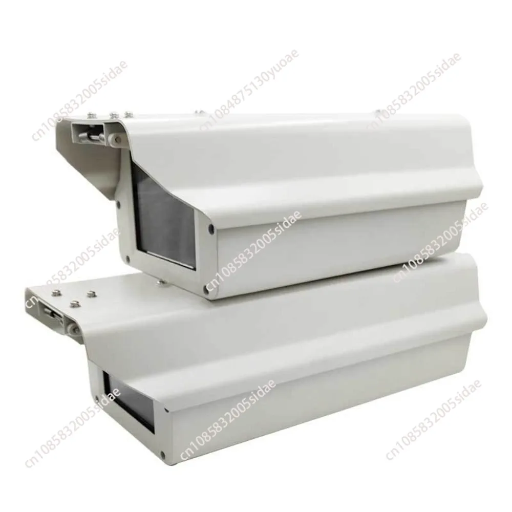 Outdoor Aluminum Surveillance Accessories large CCTV Bullet Camera Enclosure Housing with wiper rain brush optional