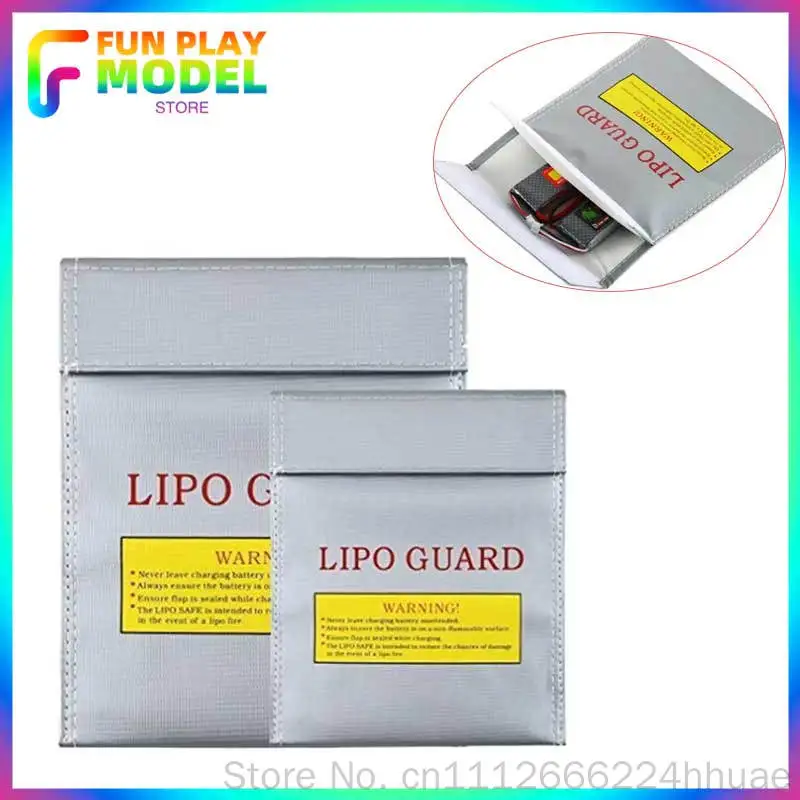 Multifunctional High-Temperature Resistant Lithium Battery Explosion-Proof Bag Flame-Retardant Waterproof Fireproof Storage Case