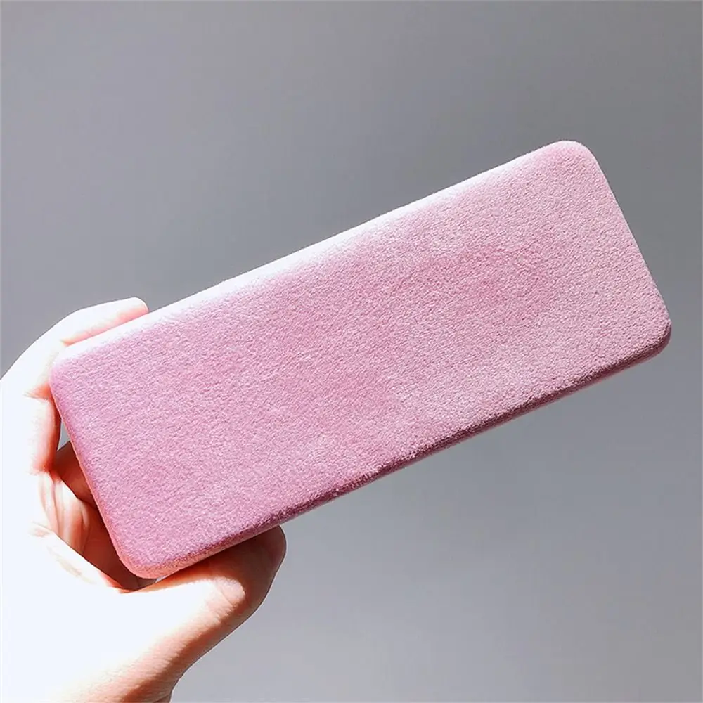 

Women Pink Suede Myopia Glasses Sunglasses Glasses Storage Box Glasses Case