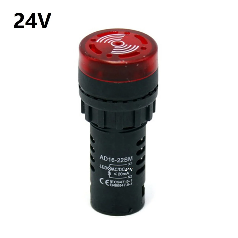 22MM Signal Light Flash Buzzer Compact And Easy To Install Exquisite Appearance High Brightness LED Chip For Factory Use