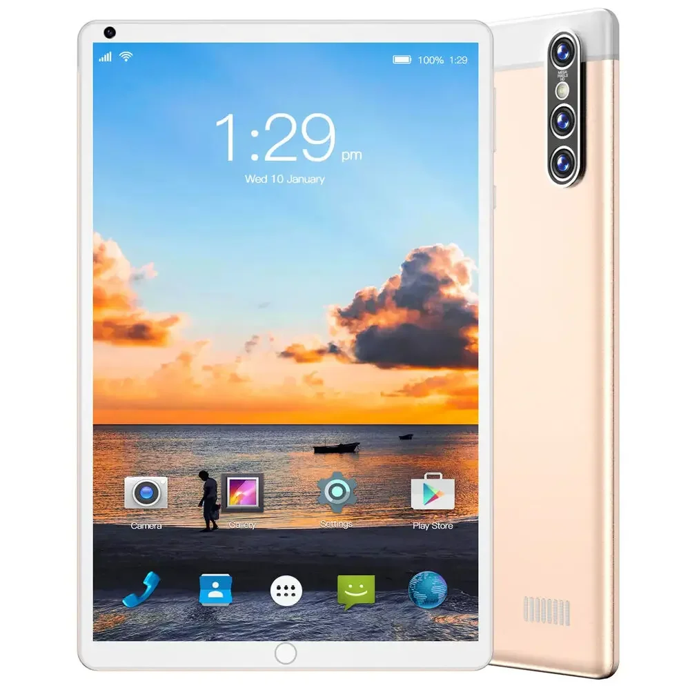 Tablet 8Inch 10Core 8GB RAM 128GB ROM Android 10.0 Tablet PC 4G/wifi