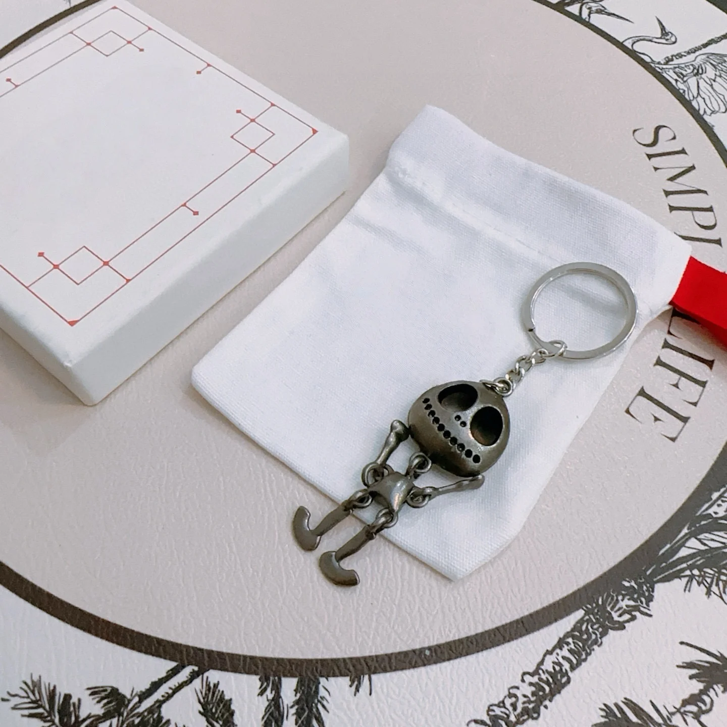 

A-Series Industrial Chic: Distressed Keychain + Bag Accent + Sculpture | Brutalist Patina Craft | Connoisseur's Holiday Present