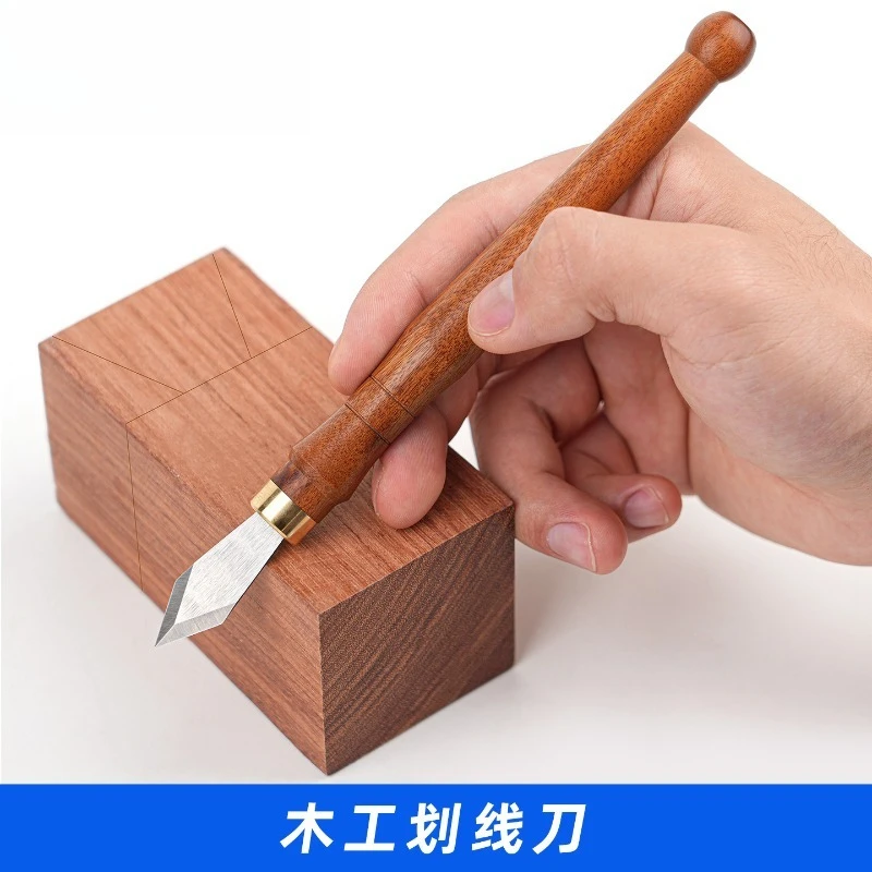 Dual Direction Marking Scratch Knife, Woodworking DIY Scriber for Model Line Marking and Engraving