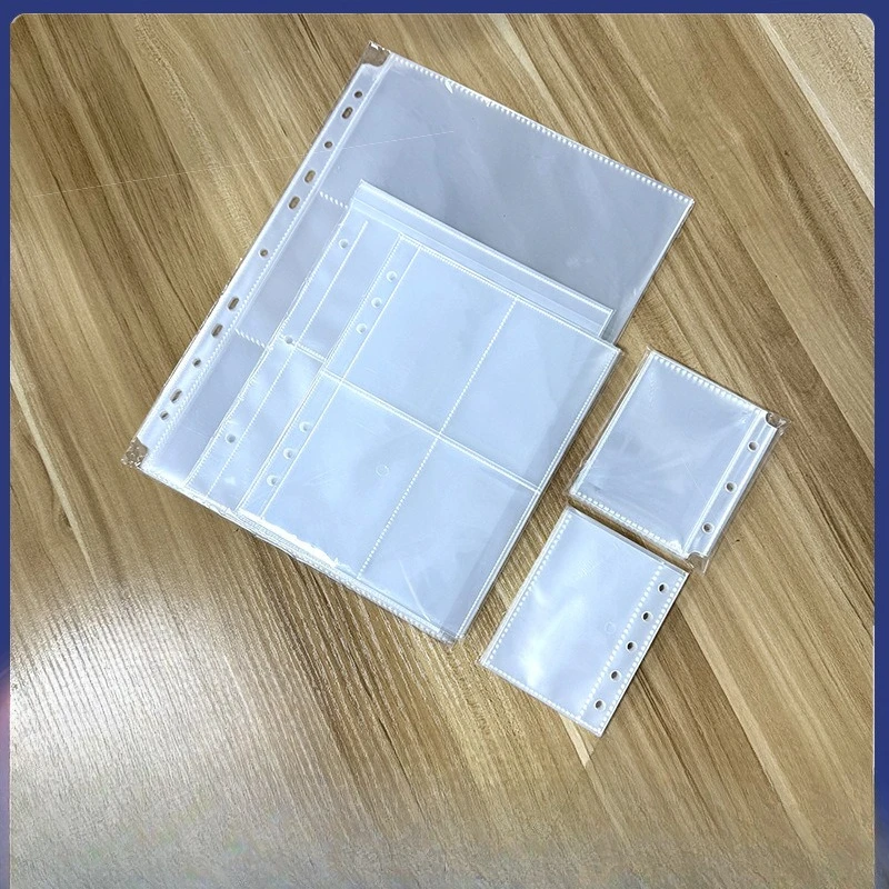 10pcs A5 Binder Photocards Cover Kpop Loose-leaf Collect Book Photo Cards Album Storage Book Stationery