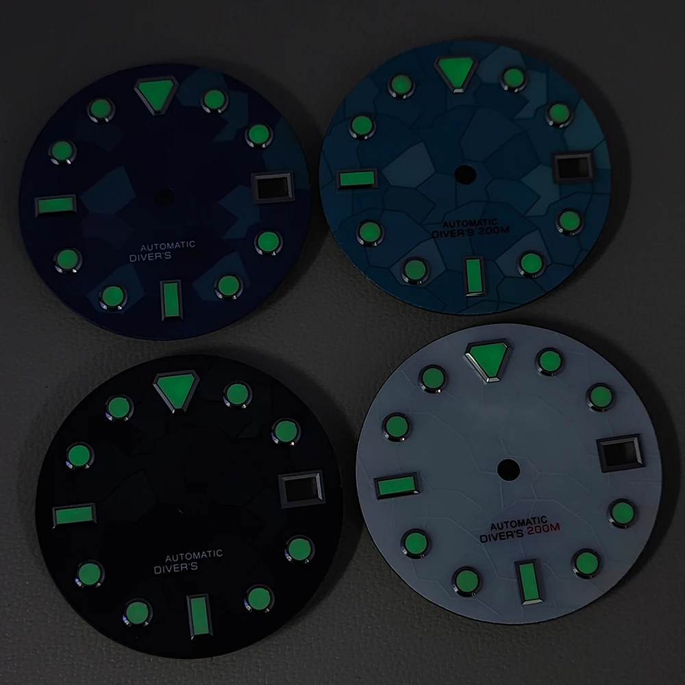 NH35 dial 28.5mm dial Mother of Pearl Fragment Pattern dial suitable for NH35/NH36 movement watch accessories