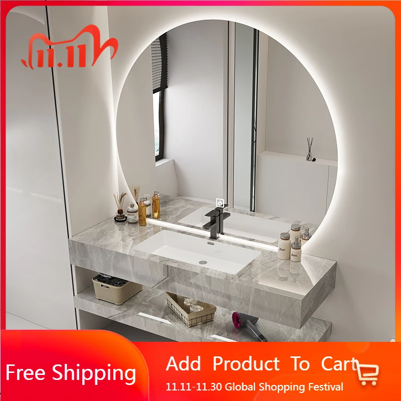 

Toilet Dressers Bathroom Cabinet China Skincare Jewelry Display Perfume Bathroom Cabinet Wall Sink Gabinete Trendy Furniture