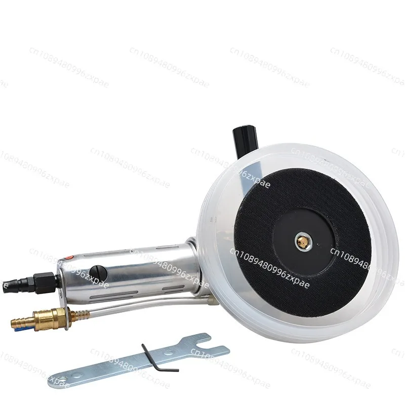 BD-6083 Pneumatic 6 in. Side Exhaust Wet Polisher to Polish Tile Slab Ceramics Porcelain Quartz Granite 4000 Rpm Spindle M14
