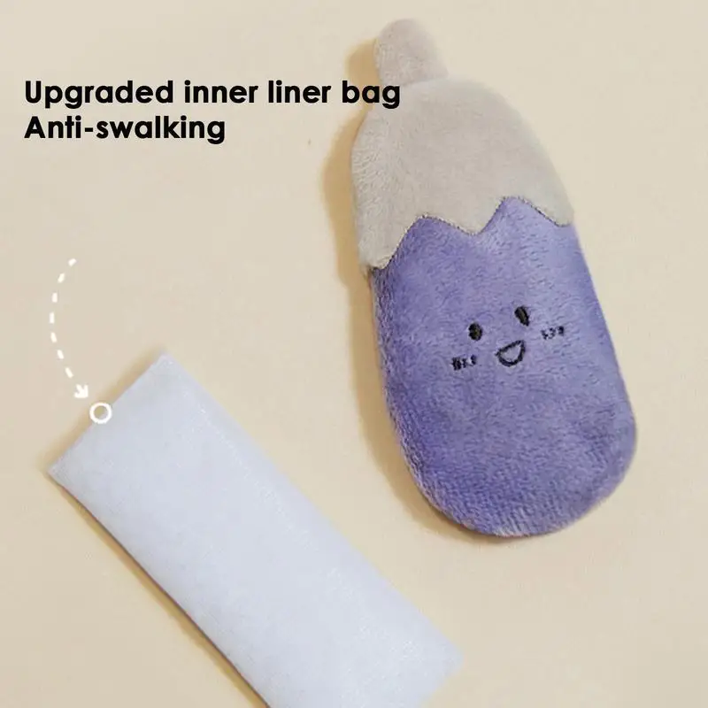 Baby Soothing ของเล่นสําหรับ Sleep Anti-Startle ของเล่น Chewable ตุ๊กตาผลไม้รูปร่างหมอนสําหรับเปลอาบน้ําทุกวันเนอสเซอรี่บ้าน