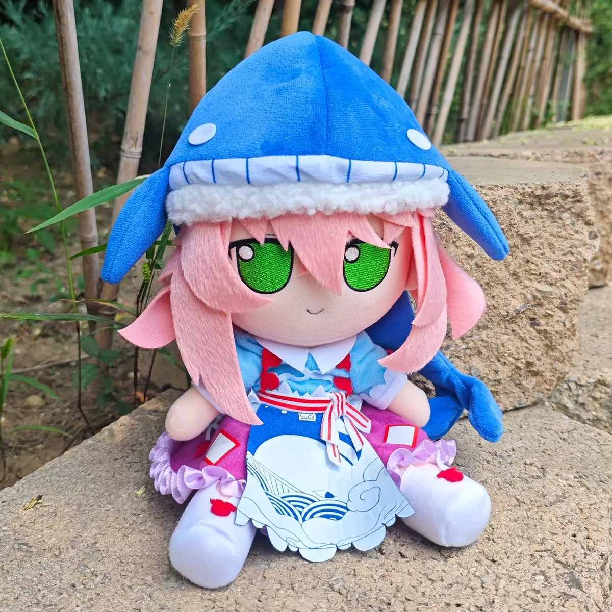 New 20cm TouHou Project Okunoda Miyoi Plush Toys Cute Soft Stuffed Fumo Pillow Dolls For Kid Birthday Christmas Gift