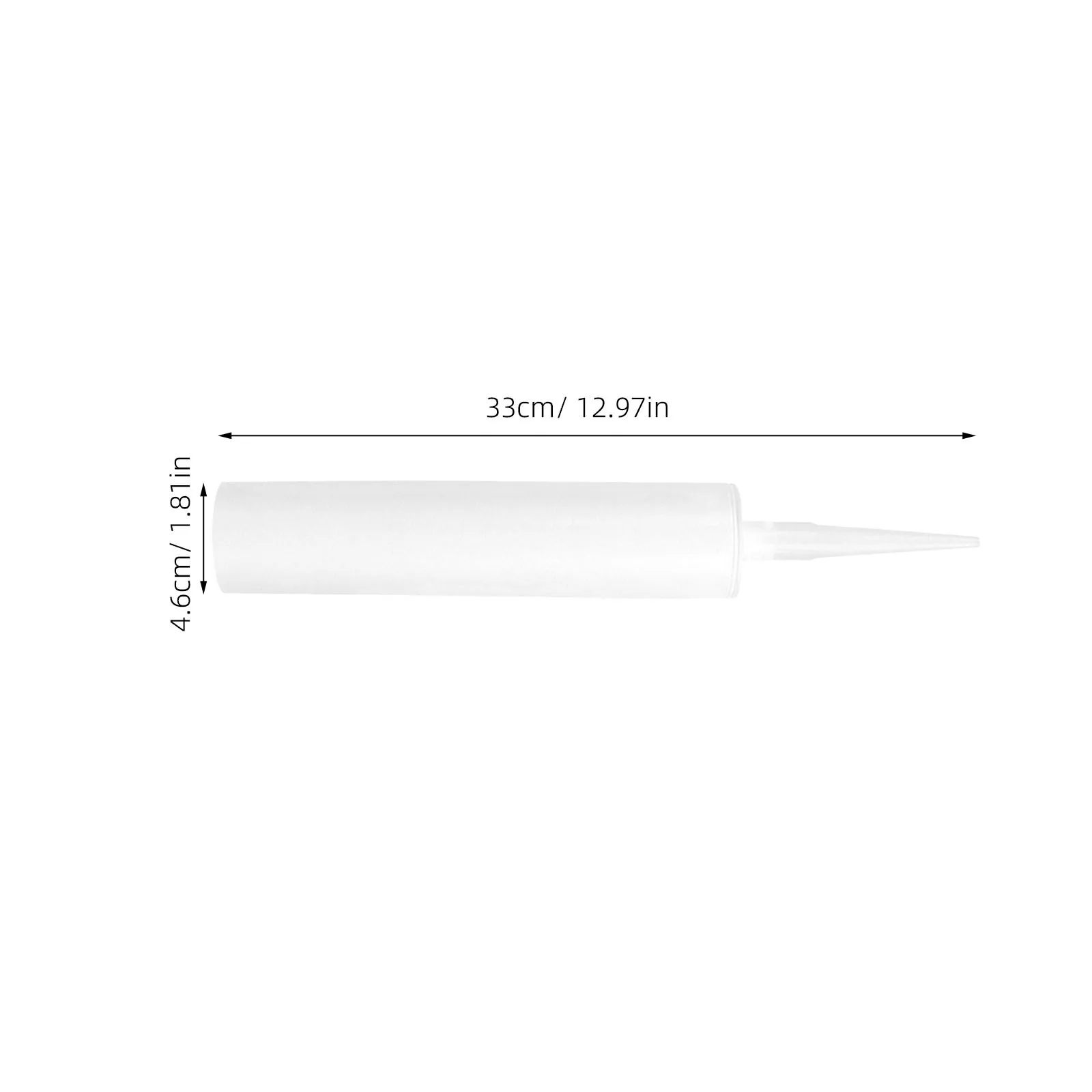 2 قطعة أنابيب السد الفارغة دائم قابلة لإعادة الاستخدام ملء أنابيب تسرب ل اللاتكس الايبوكسي الحشو بلاط إصلاح التسريبات ضغط #2