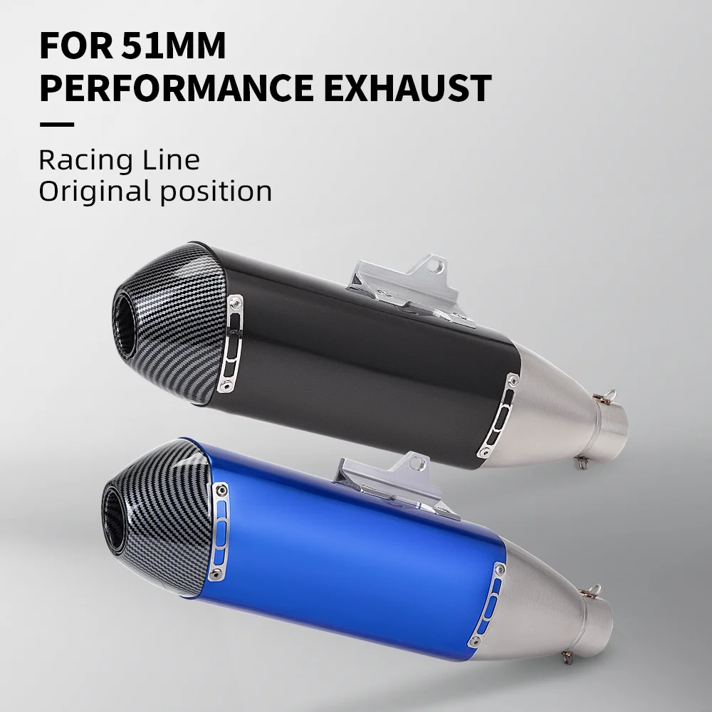 Escape Universal Exhaust Motorcycle Muffler Pitbike Pipe Motocross Tip Systems For CRF230 CFR250 CRF150 EXC WR450 RC390 S118