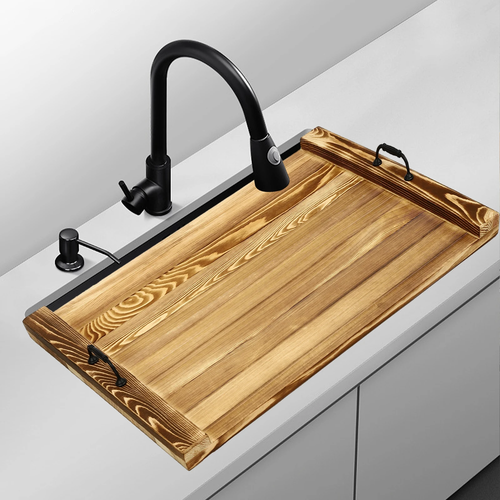 Noodle Board Stove Covers Durable Extra Thick Laminate Wood Handmade Cookware