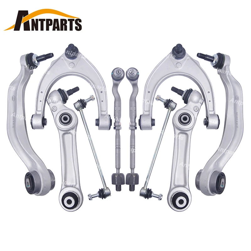 

12Pcs Auto Parts Car Front Suspension Part Control Arms Kit Ball Joint Assembly For BMW 5 Series F02 F07 550i 750Li 740Li