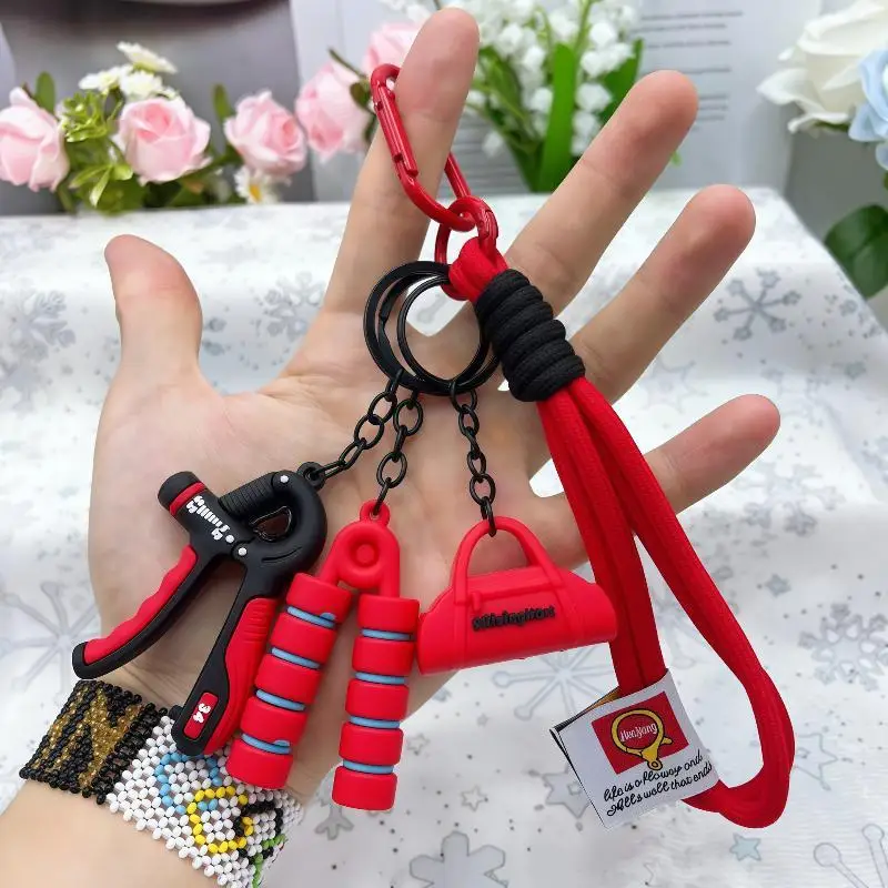 Fitness Series Backpack Pendant Keychain description 7
