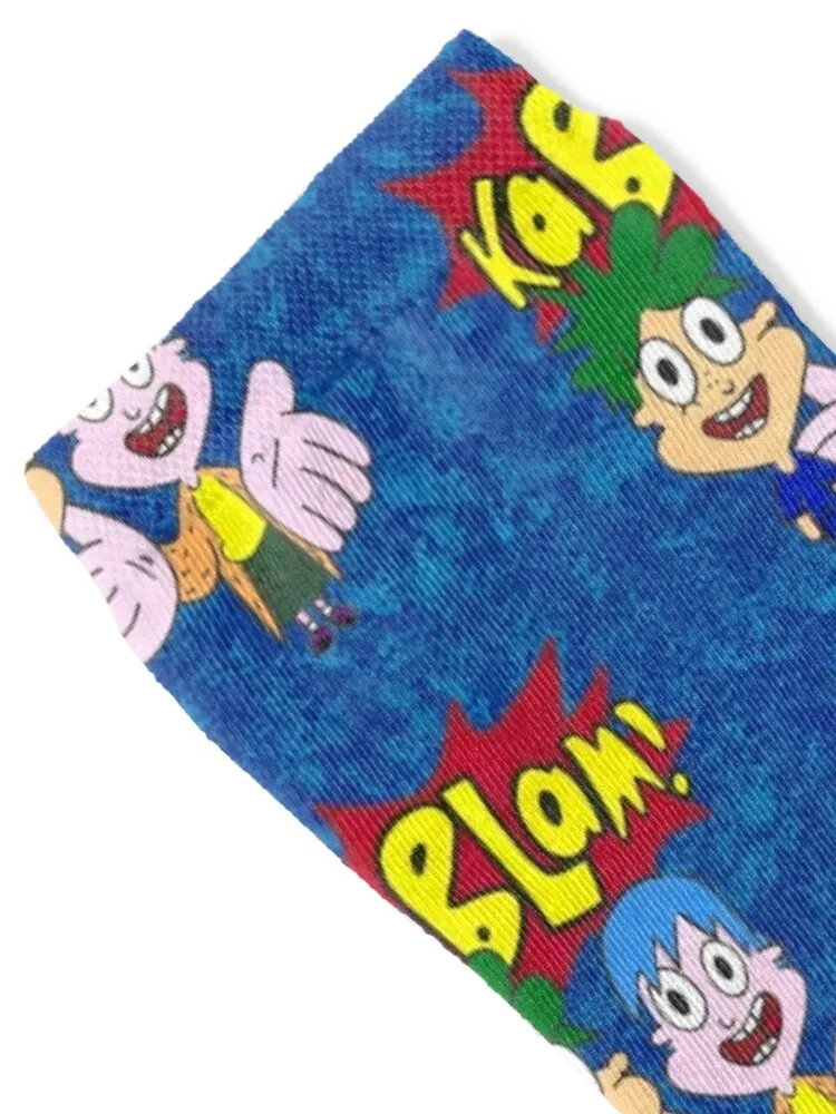 النيكلوديون كابلام هنري و يونيو الرسم على ورق قماش الجوارب كرة القدم مصمم العلامة التجارية الأحذية جوارب رياضية الجوارب النساء الرجال