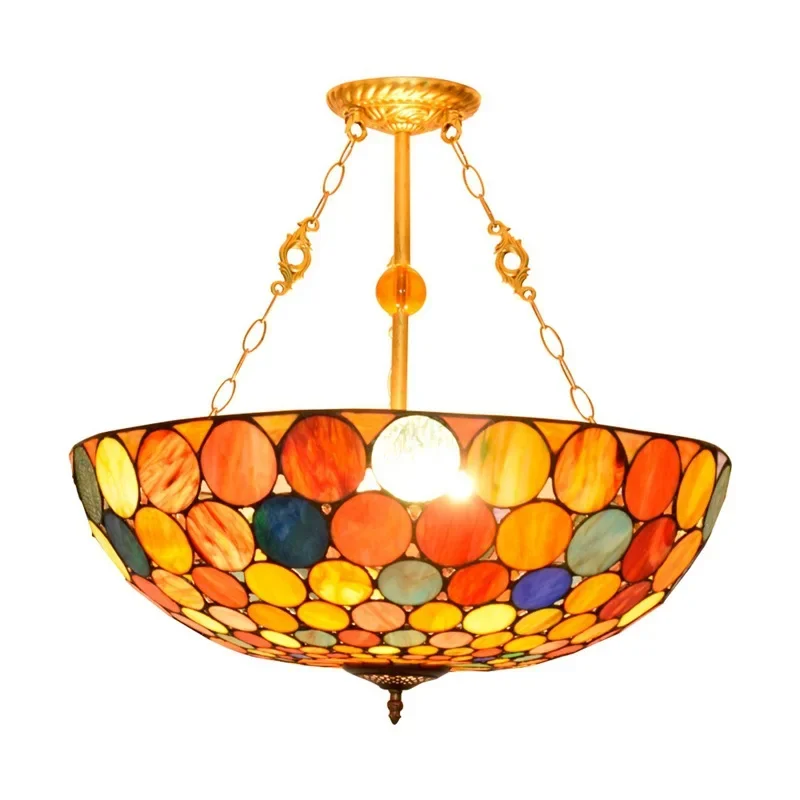 

60CM Bohemian retro creative Ou Tiffany stained glass living room dining room bedroom