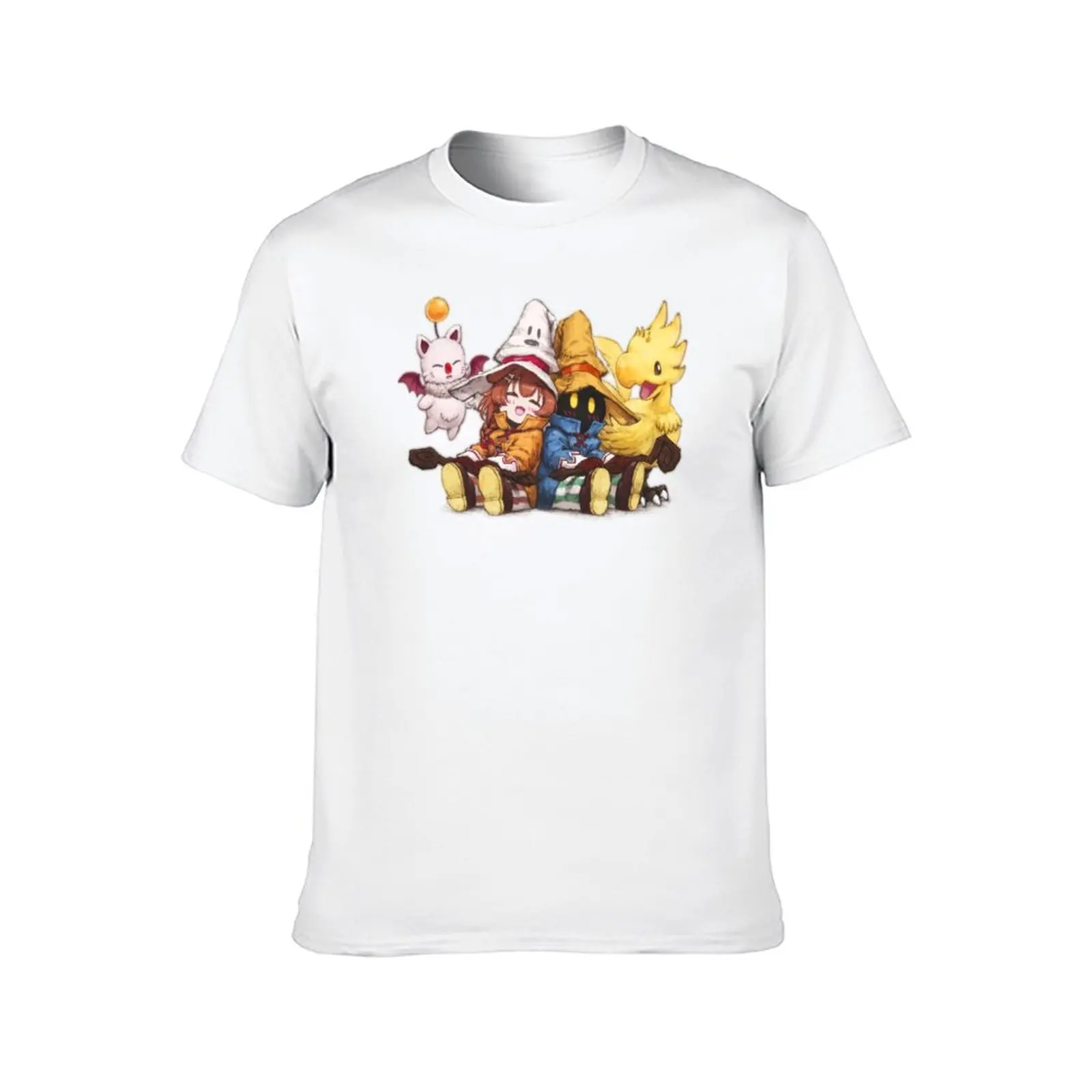 Chocobo, Moogle & Vivi T-Shirt funny t shirts cotton printed t shirts for man T-Shirt