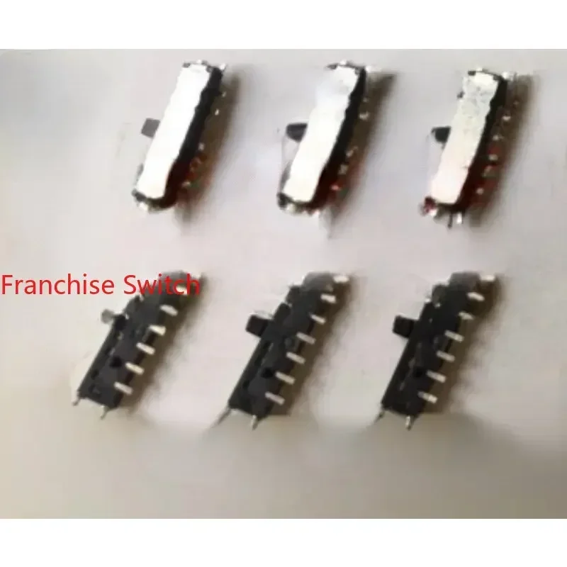 10PCS SSSS810301 Toggle Switch Patch 10 Pin 3rd Gear Side Travel Sliding