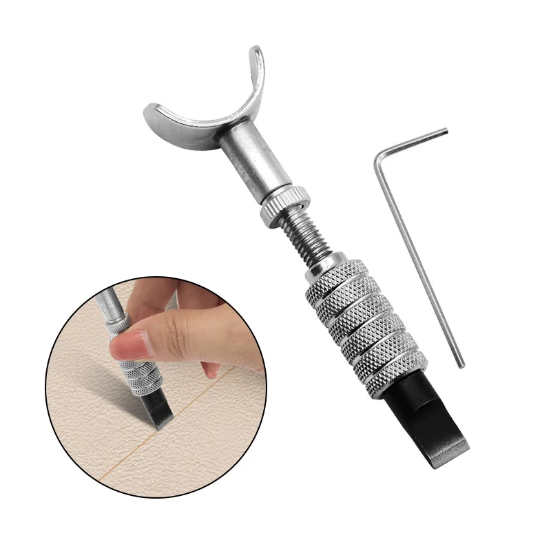 

DIY кожаный художественный инструмент для резьбы по коже, роторный нож для резьбы по коже, пластиковый пакет для резьбы по коже