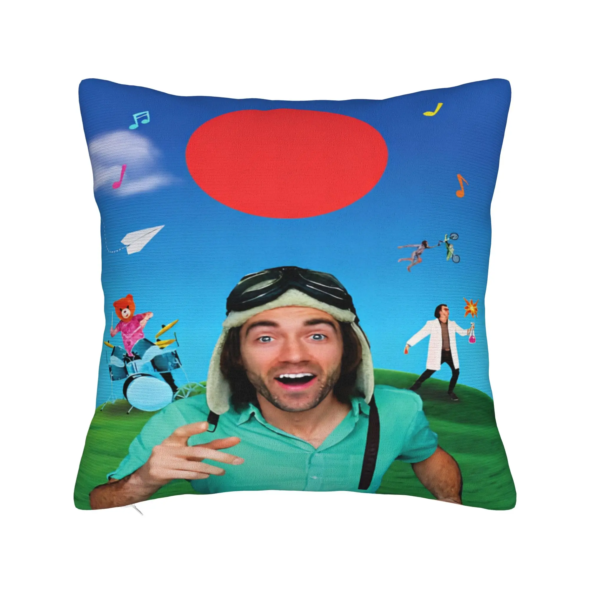 Dannys Go  Pillowcases Merch Soft Cushion Cover  Pillow Covers Living Room Decorations Square Multi-Size