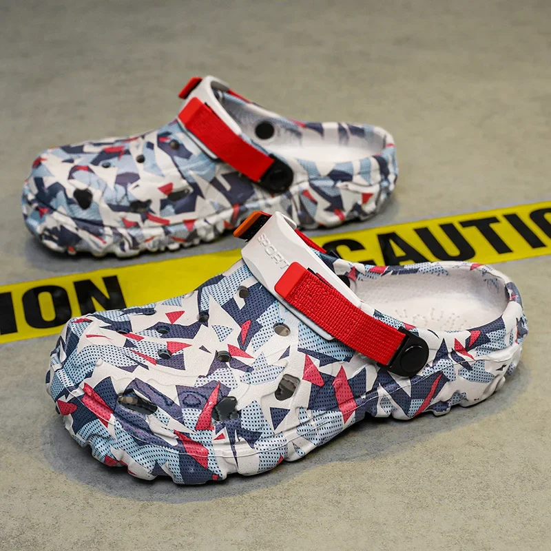 

Summer Mens EVA Sandals Non-Slip Comfortable Beach Outdoor Slippers Lightweight Breathable High Quality Men Sandals for Walking