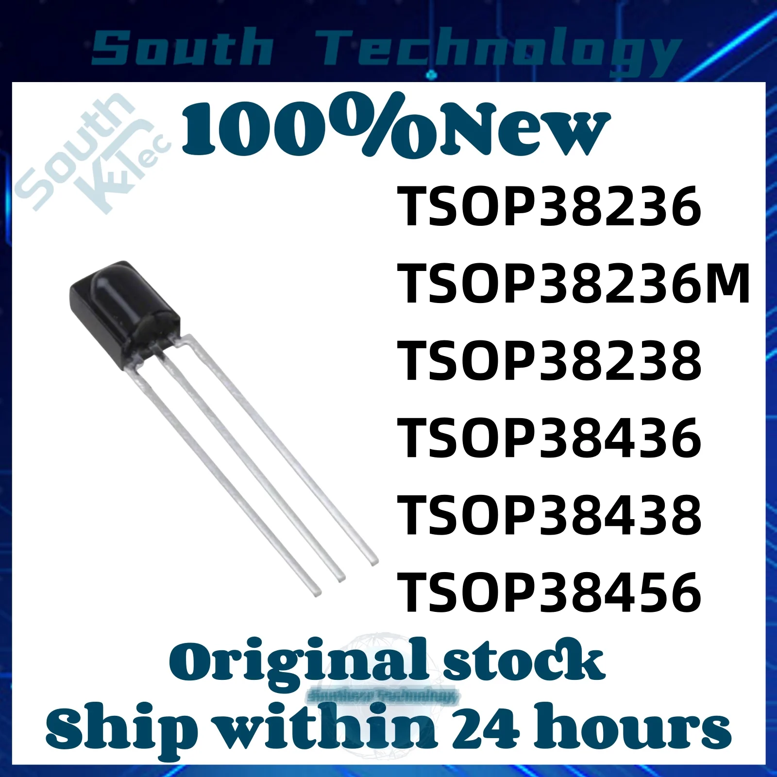 5PCS TSOP38236 TSOP38236M TSOP38238 TSOP38436 TSOP38438 TSOP38456 Brand new original in stock TO92-3